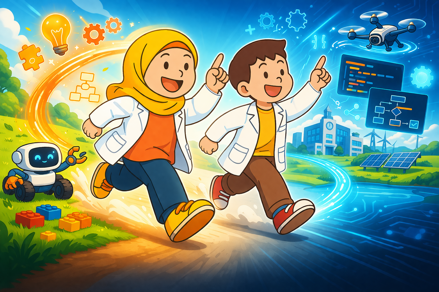 Anak Belajar Teknologi Bukan untuk Jadi Insinyur, Tapi untuk Belajar Berpikir