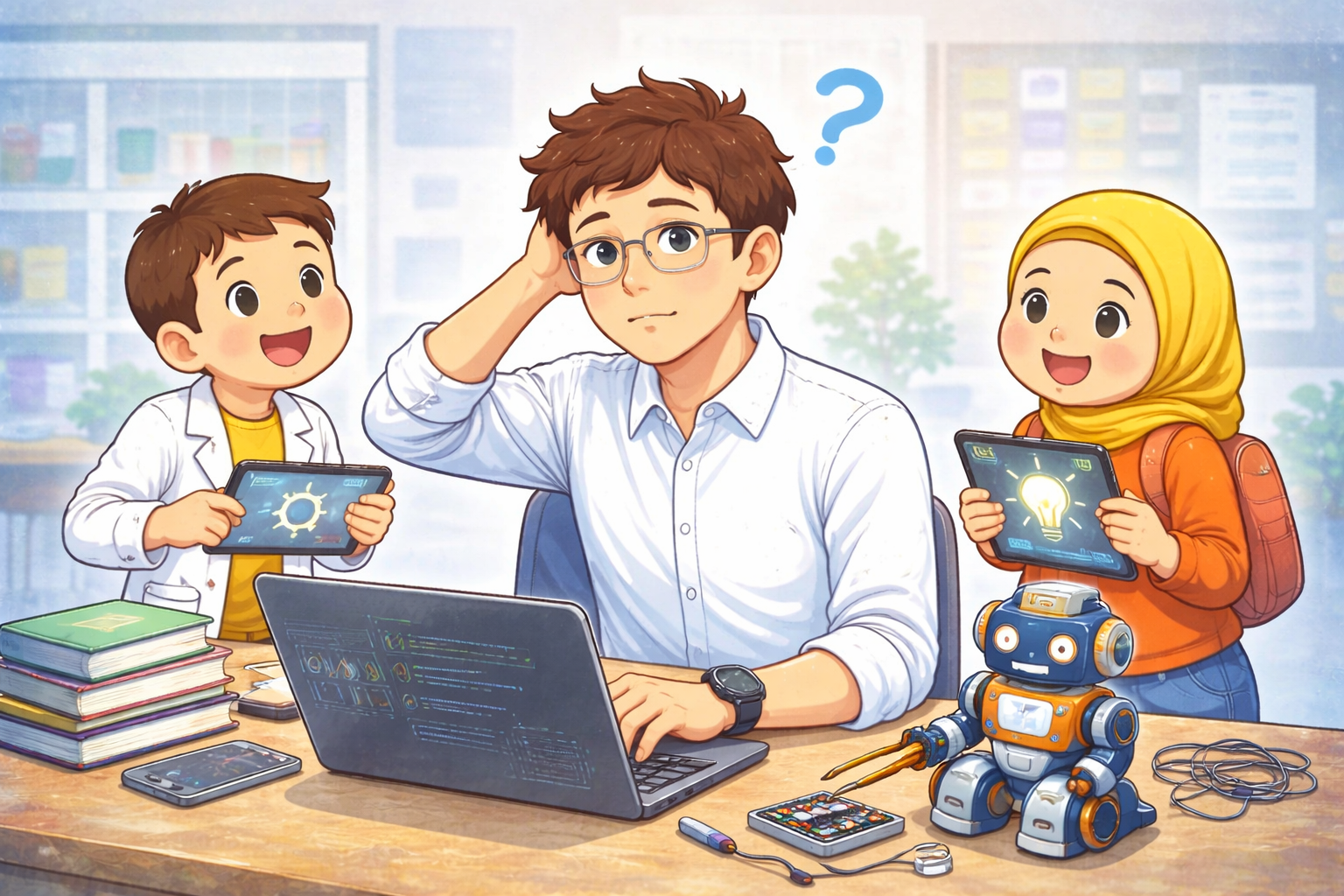 Ketika Guru Dituntut Mengajar Teknologi, Siapa yang Mendampingi Mereka?