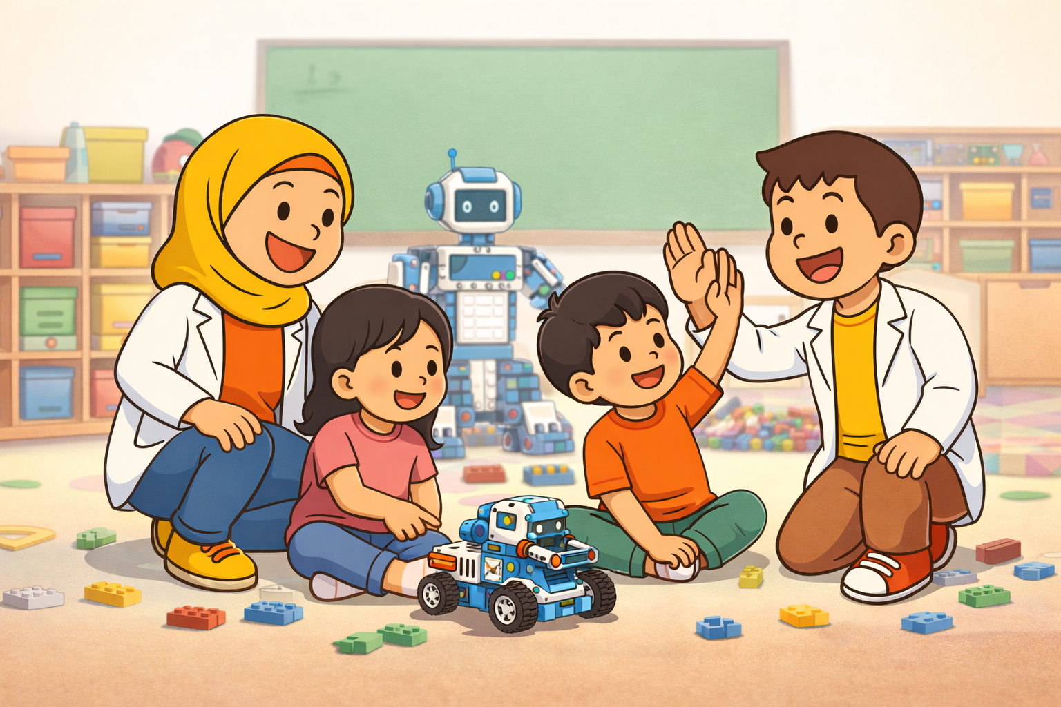 Robotika Anak Usia Dini: Haruskah Jadi Kurikulum atau Pengalaman Belajar?