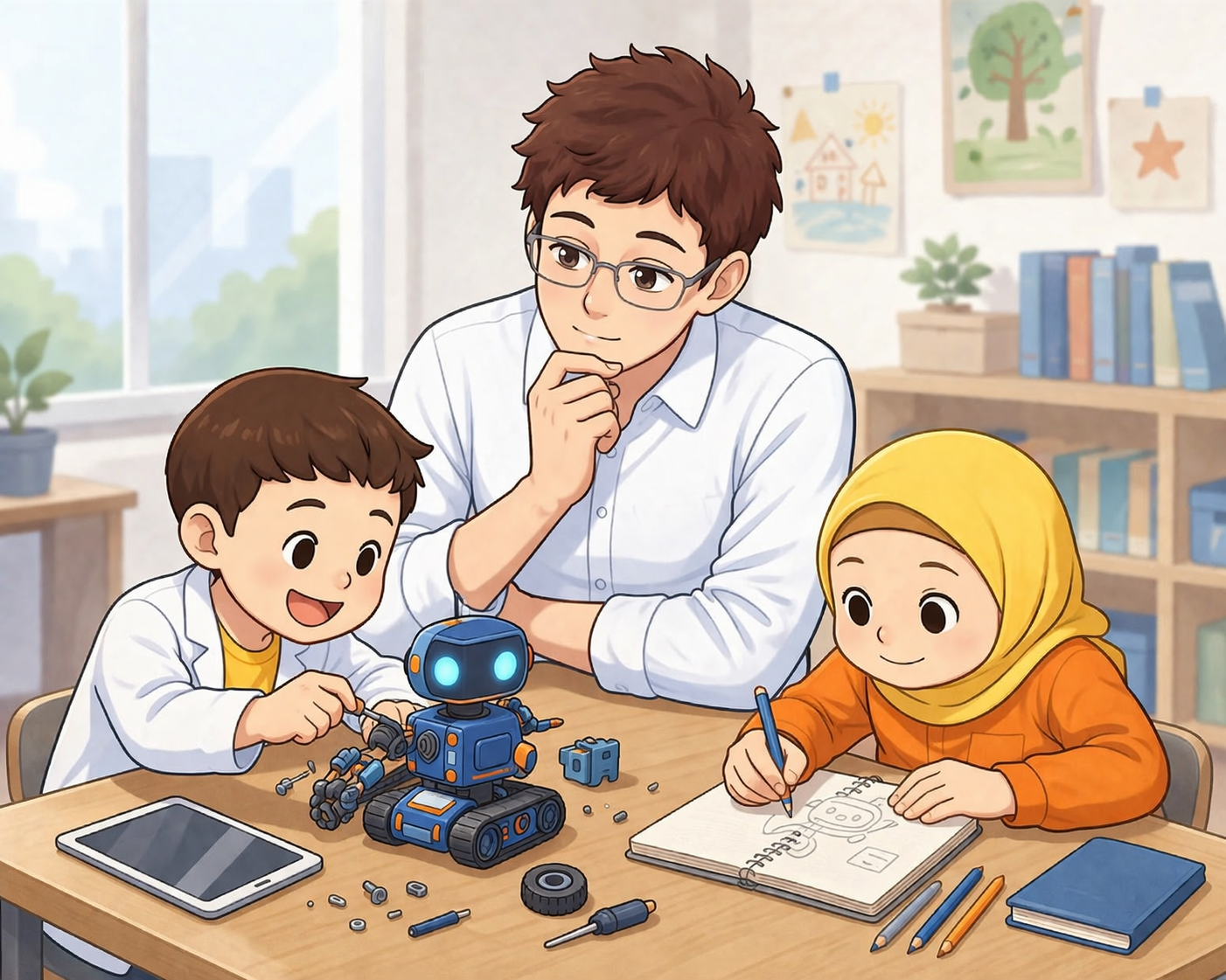 Mengajarkan Teknologi Tanpa Menghilangkan Esensi Belajar Anak